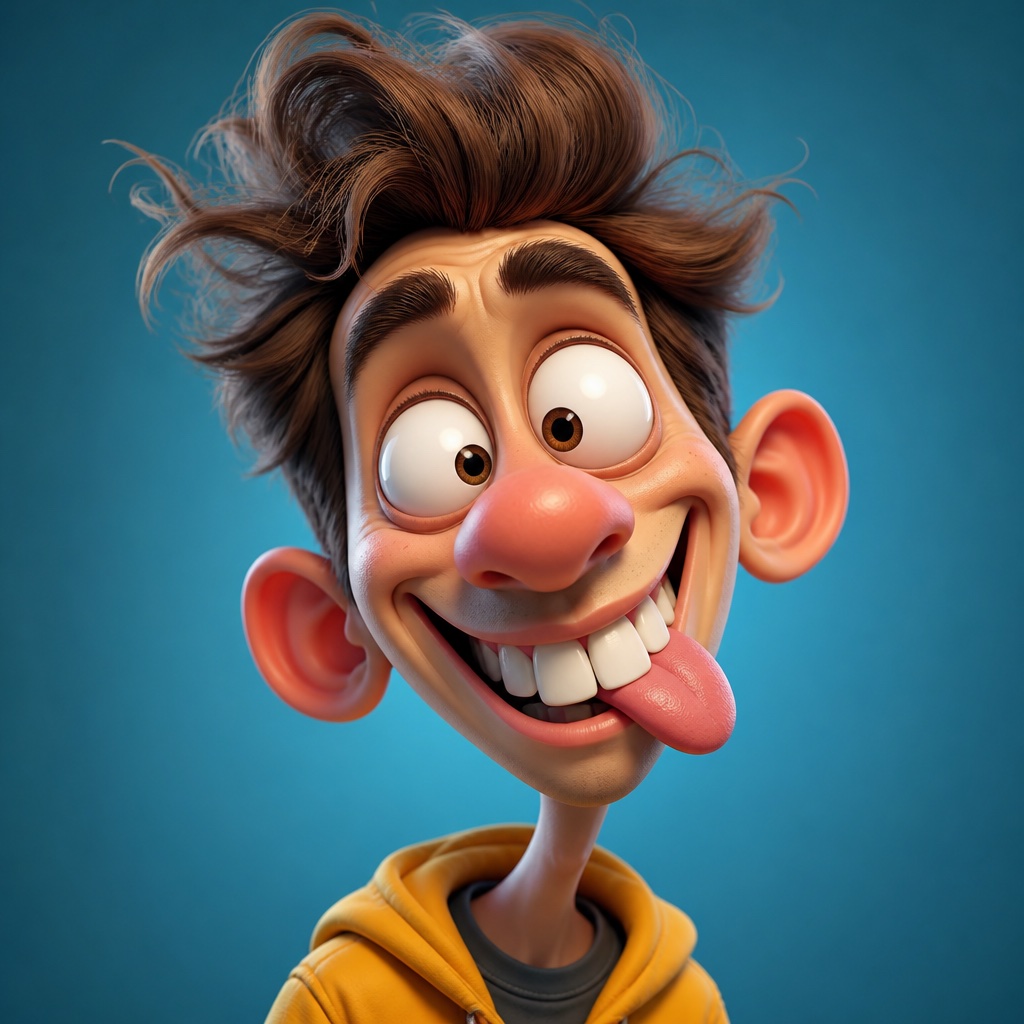 3D Funny Caricature