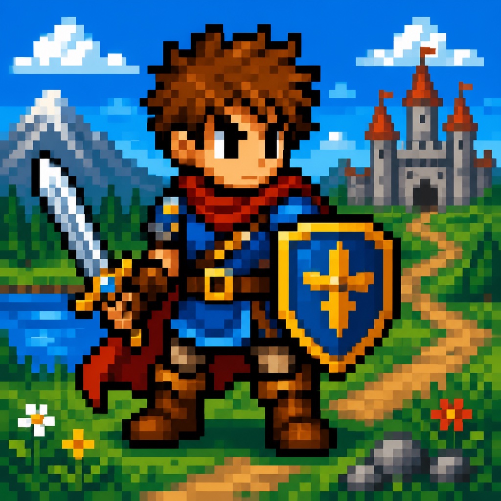 8Bit Style Pixel Art Avatars
