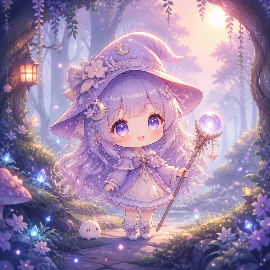 Chibi Forest Kawaii Art