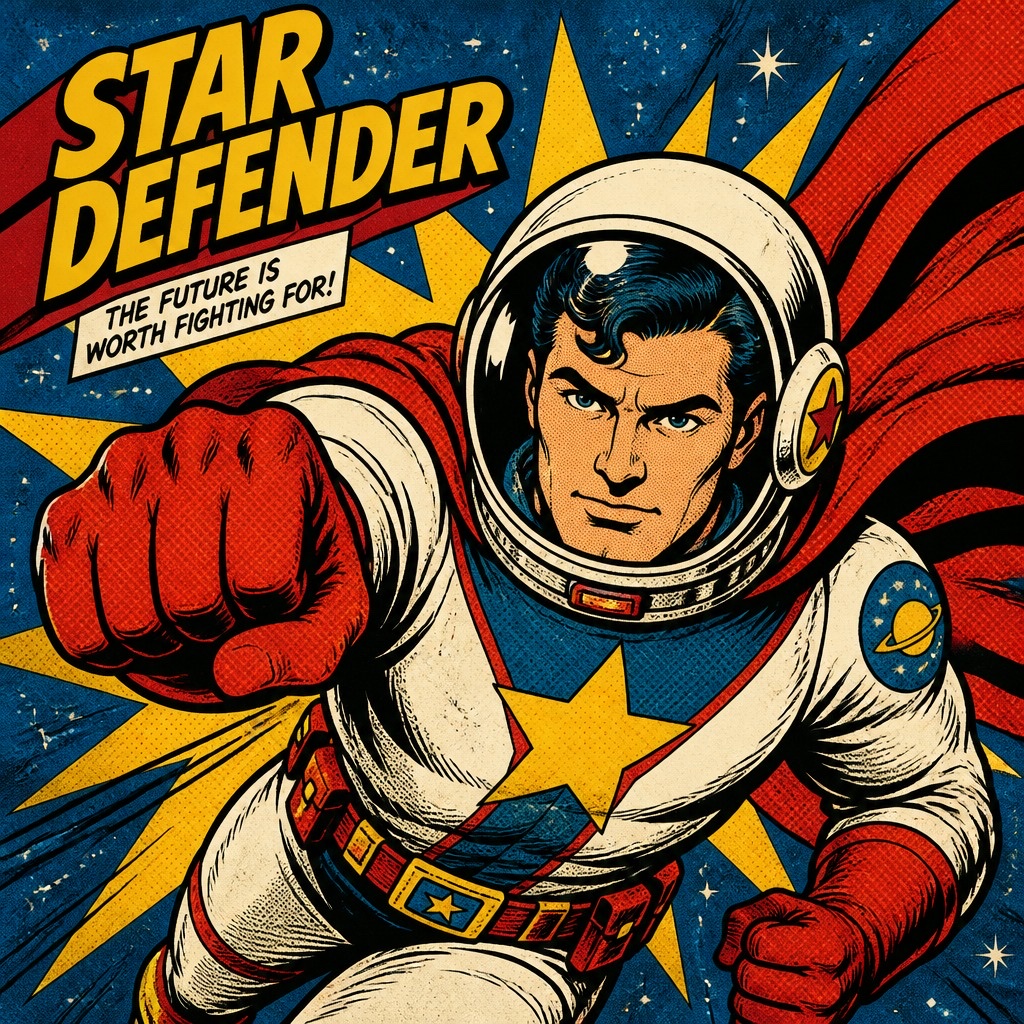 Classic Comic-Style Art