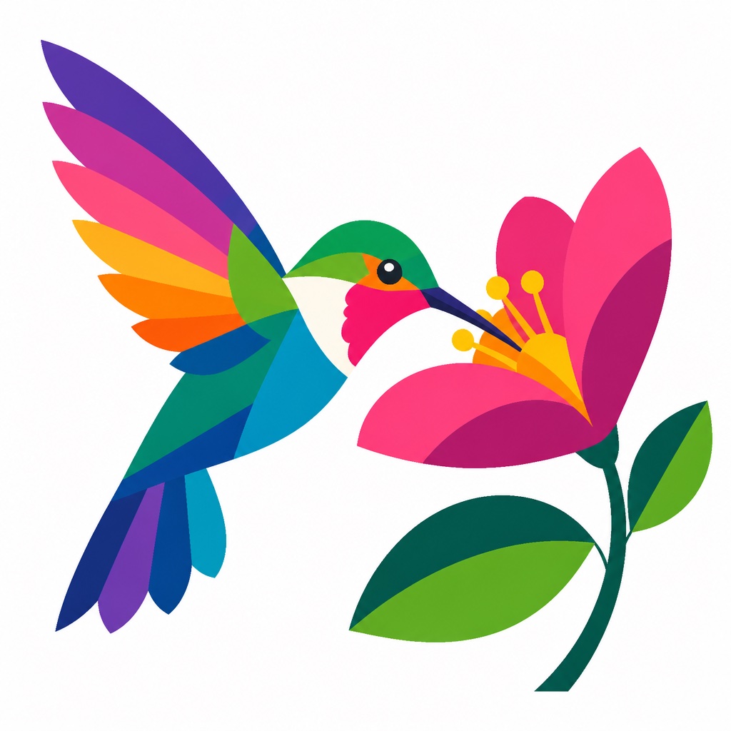 Colorful Minimalist Vector