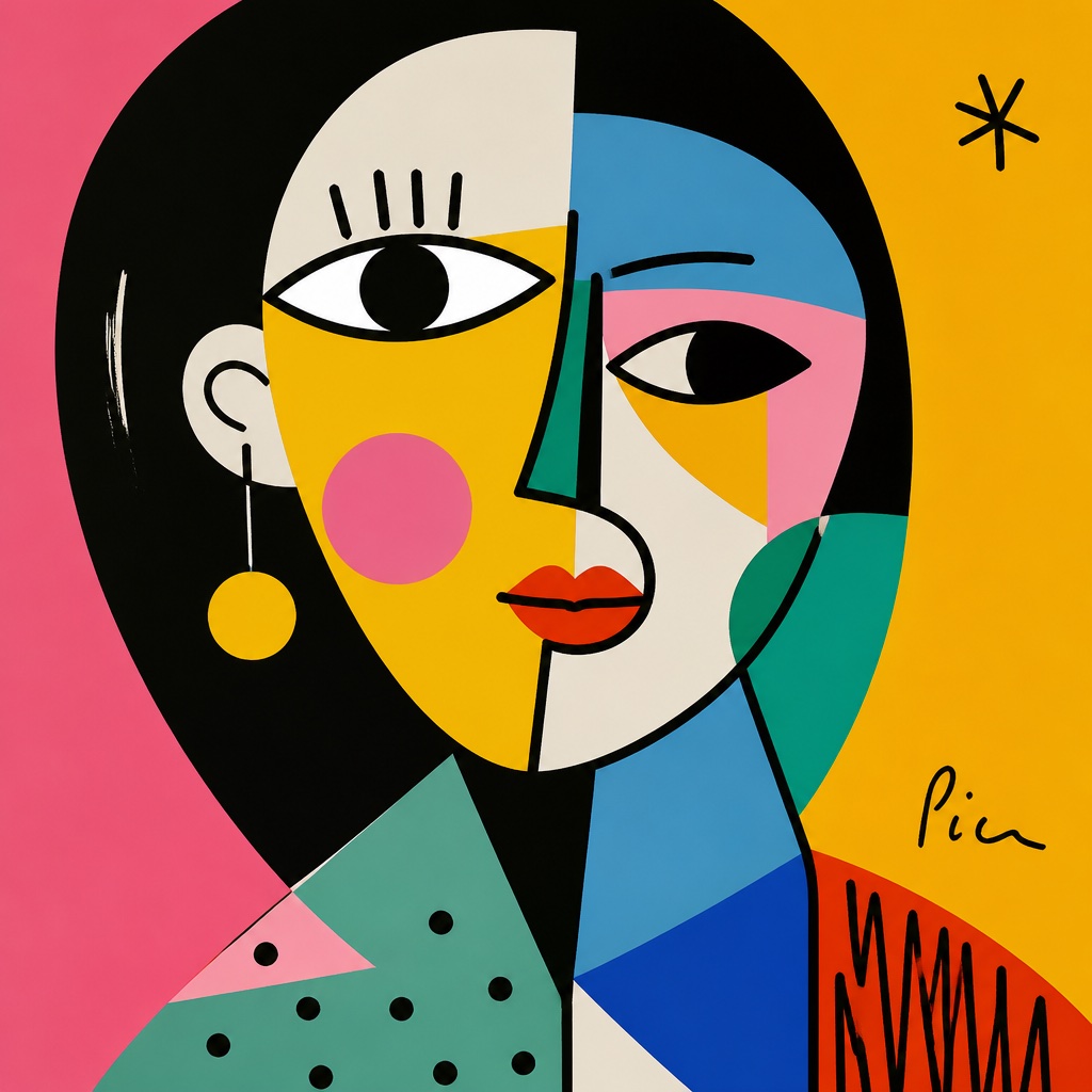 Cute Neo-Expressionist Illustration