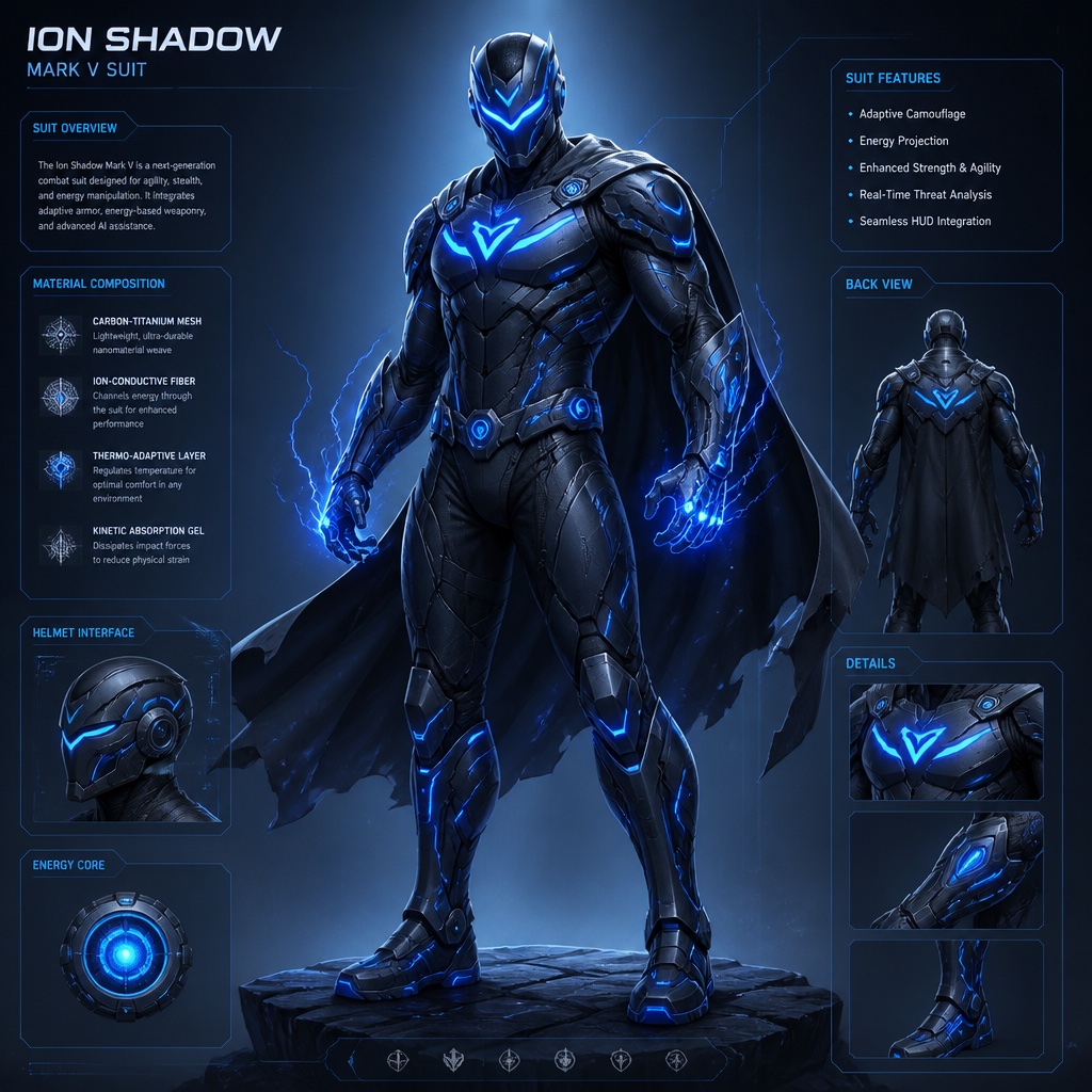 Futuristic Superhero Suits