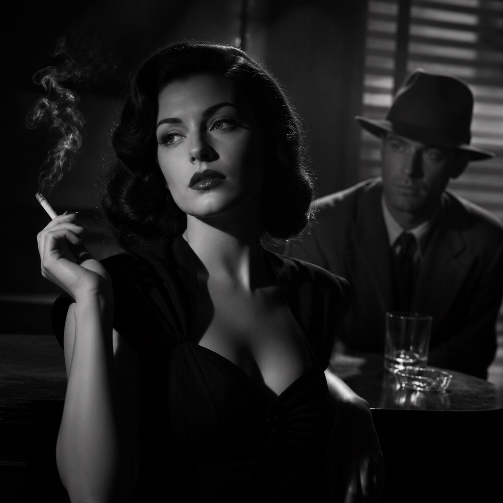 High Contrast Cinematic Drama