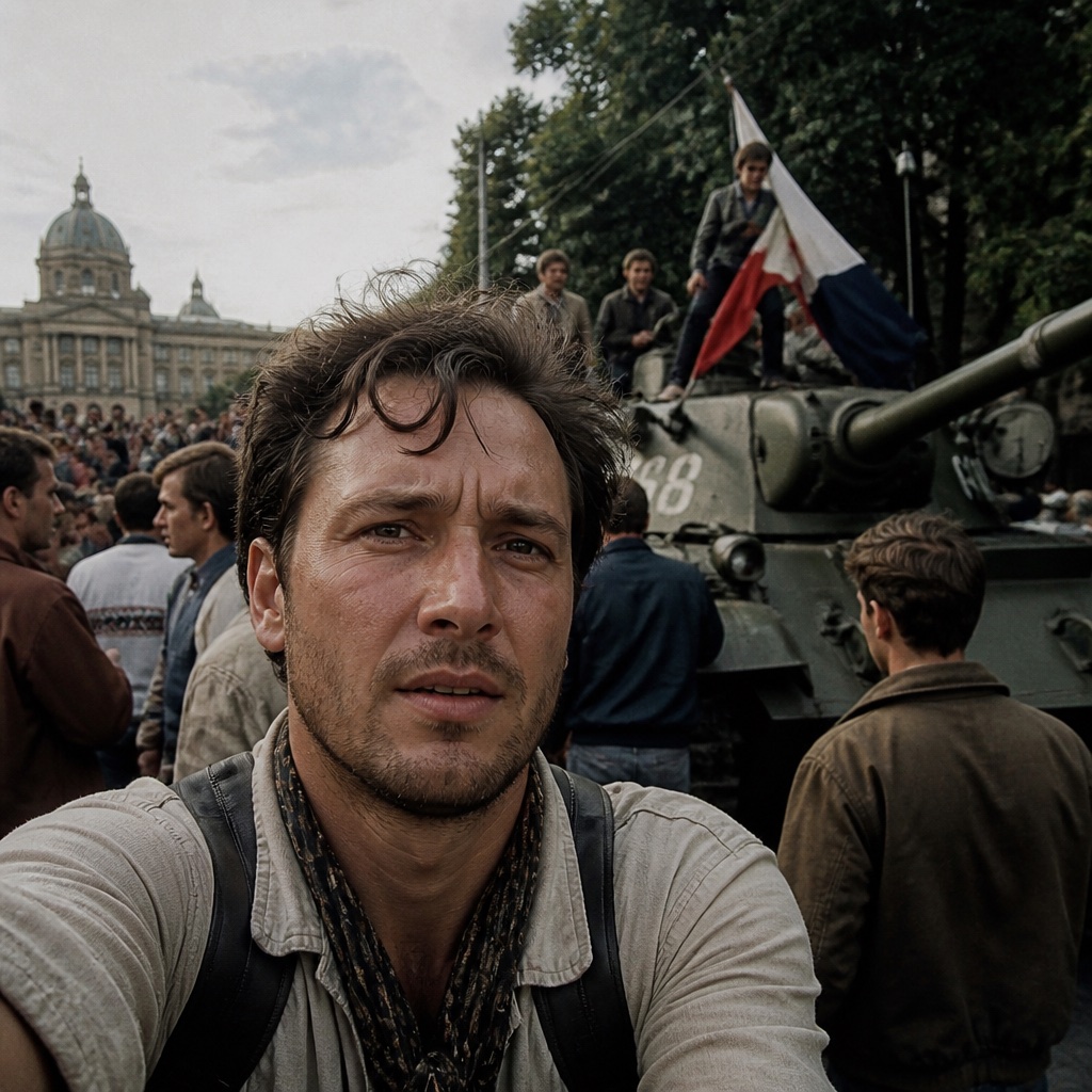 Go Viral: Historical Event Selfie