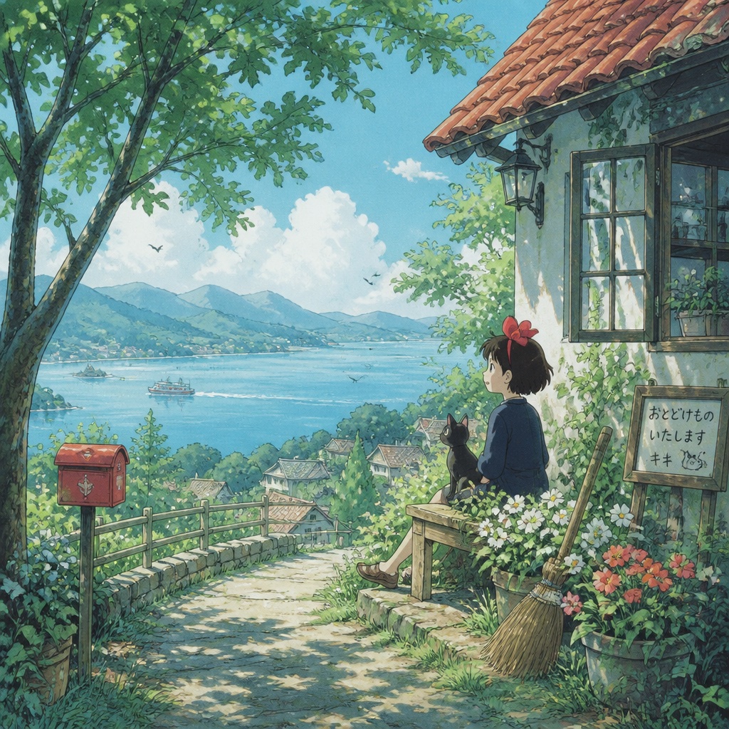 Japanese Style Illustrations (Miyazaki)