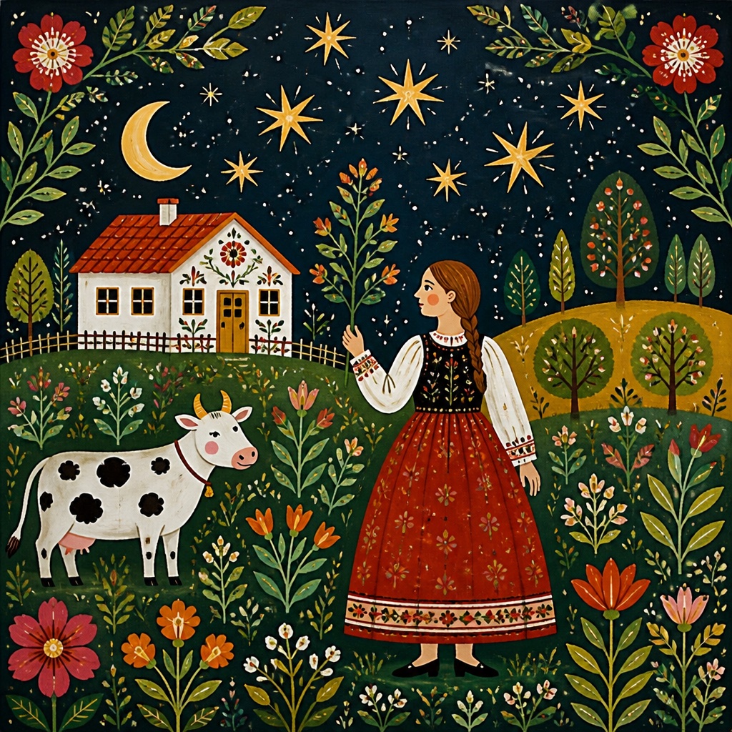 Naive Folk Art