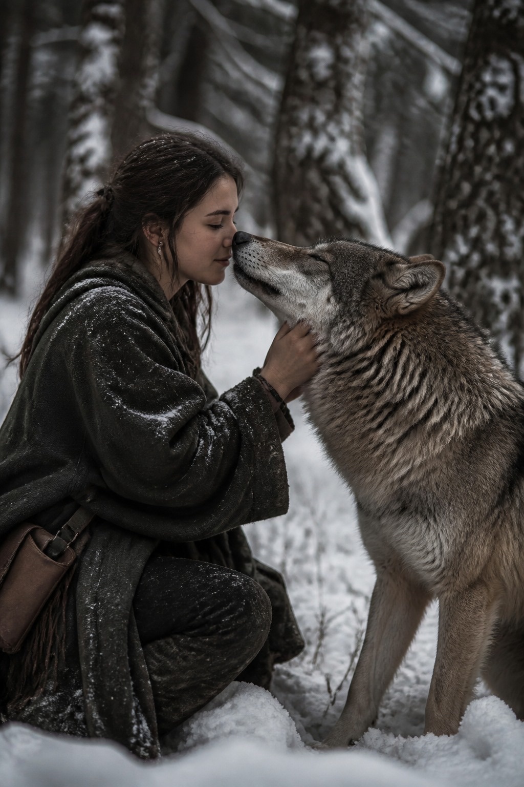 Silent Bond Between Human and Nature