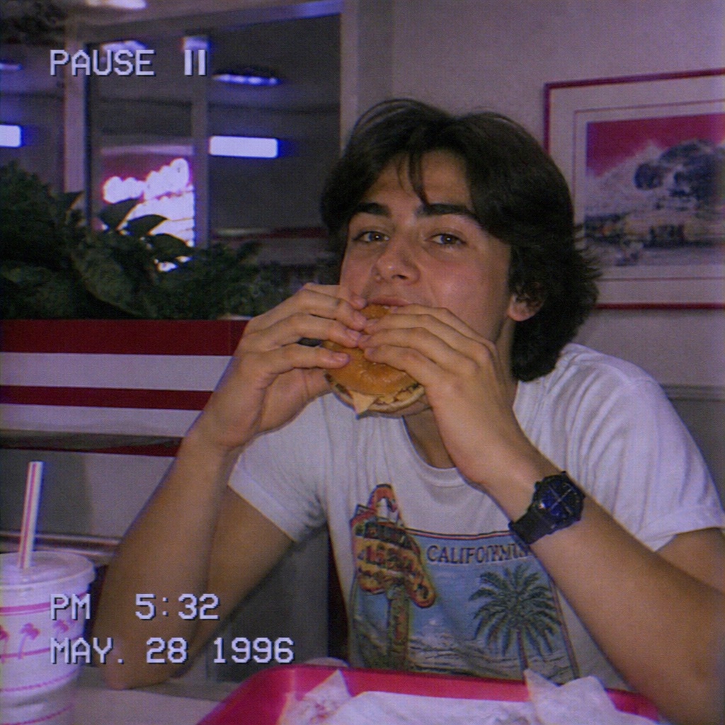 VHS Burger Moment